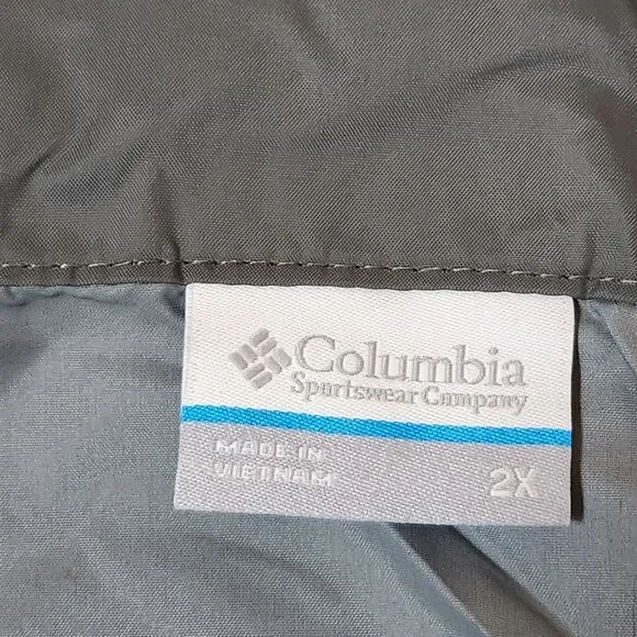 Columbia Glennaker Lake II Rain Jacket Men’s 2X Black/Grey NWT - Picture 10 of 10